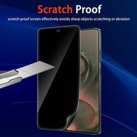 Yskbilm (3+2 Pack) for Motorola Moto Edge 2025 Privacy Screen Protector,3 Pack Screen Protector + 2 Pack Camera Protection,Flexible TPU Film(Not Tempered Glass) [3D Touch][Bubble-Free][Anti-Scratch]