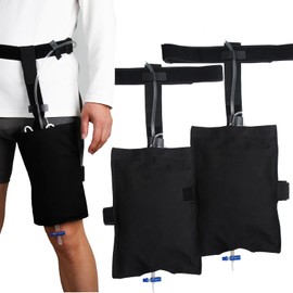 Urinary Drainage Bag Cover,Catheter Stabilization Device,Catheter Sleeve Urine Leg Bag Holder,Catheter Supplies,Catheter Bag Covers, Soft Diving Fabric, Easy Access,2 Count,Recommended for Urologists
