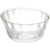 Iwaki KBT463N Custard Cup, 6.1 fl oz (180 ml), Basic