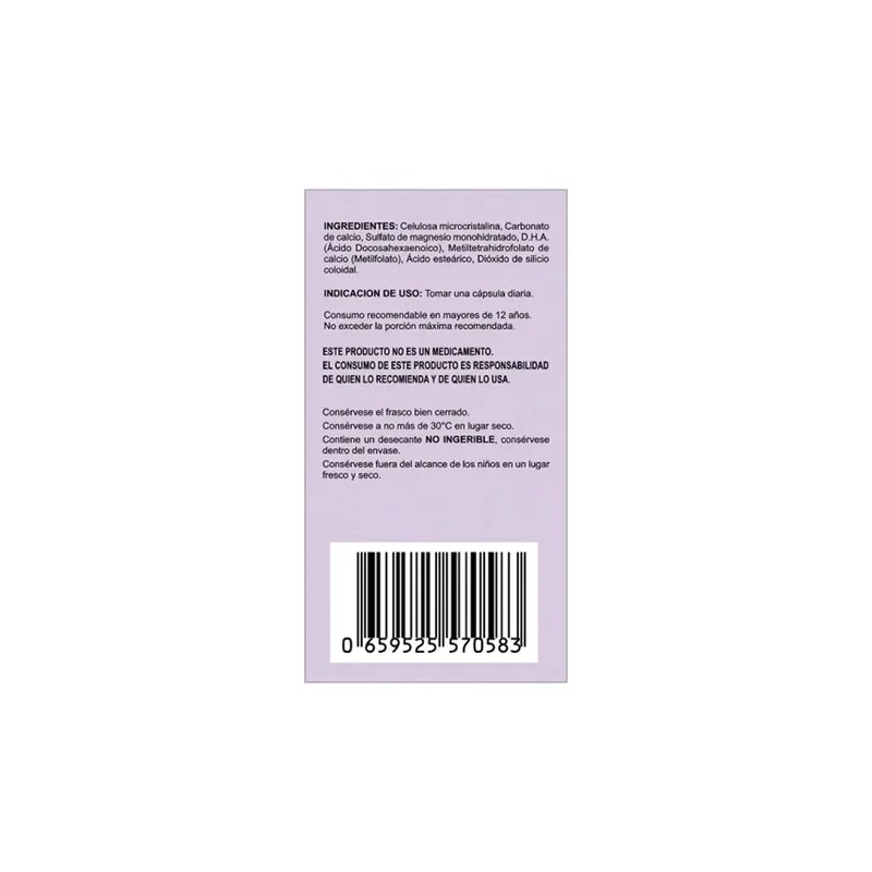 Suplemento Alimenticio Valait 7.5 Mg 30 Cápsulas