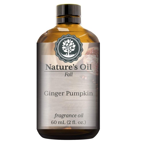 Ginger Pumpkin Fragrance Oil (60ml) For Diffusers, Soap Making, Candles,