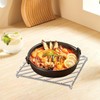 Metal Trivets for Pots and Pans,Stainless Steel Square/Round Trivet for