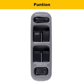 OCPTY Power Window Master Control Switch for Suzuki Vitara, Grand Vitara, XL-7 1999-2006 - Driver Side Replacement 3799065D10T01