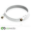 conecto CC50022 HQ satellite antenna cable satellite cord port1, 50