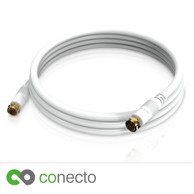 conecto CC50022 HQ satellite antenna cable satellite cord port1, 50
