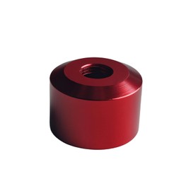 DEWHEL Red Aluminum Lift Up Reverse Lock-Out Shift Knob Adapter for Manual Shifter M12x1.25