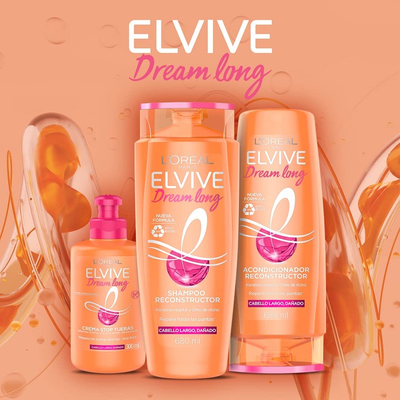L'Oréal Paris Acondicionador Dream Long Elvive 370 ml