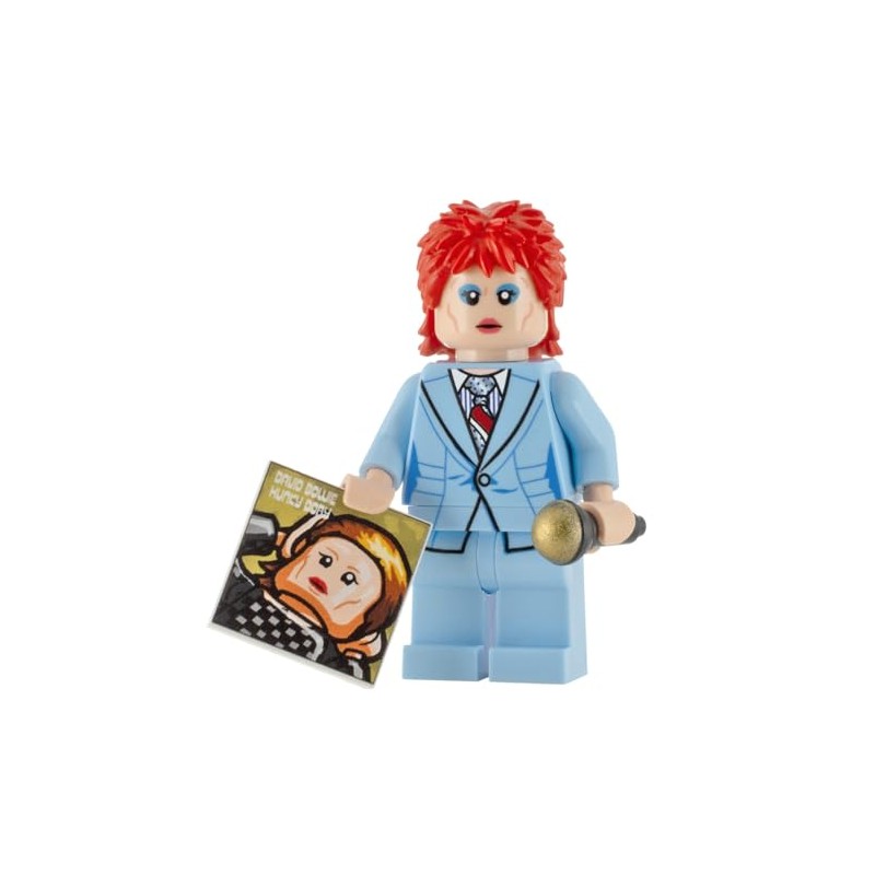 Custom Design Minifigure - David Bowie The Star Man