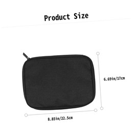 Baluue 1Pc Smart Watch Band Storage Pouch Organizer Case for Travel Durable with Elastic Bands Splashing Scratch Resistant Stylish Design for Watch Straps