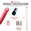 Colour Coded Mop and Broom Handle Replacement - 120cm Long