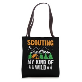 Scouting My Kind Of Wild Camping Scouts Scout Tote Bag