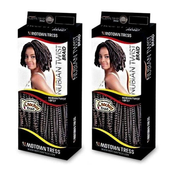 Motown Tress (Nubian Twist Braid - 2 Packs) - Synthetic