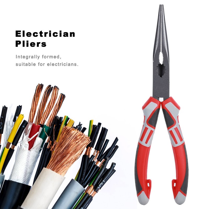 Multi Functional German Electrician Wire Cutter Long Needle Nose Pliers
