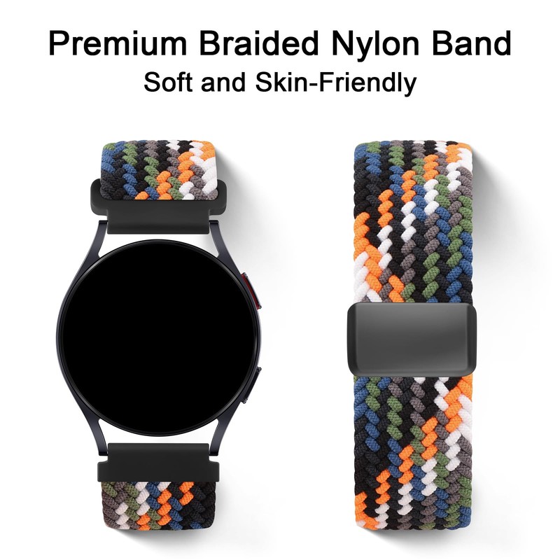 Elastic Strap for Garmin Forerunner 55/245/645 Music Watch Band, 20mm