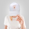 Aperol Social Club Trucker Cap, Black with Orange/White Splash Cocktail