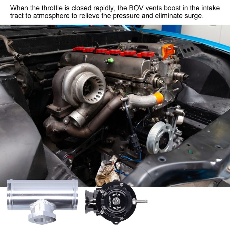 Blow Off Valve, Universal Aluminum Billet Turbo Blow Off Valve