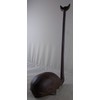 Rustic Brown Cast Iron High Whale Tail Paper Towel Holder