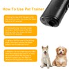 LED Ultraschall Hunde Repeller und Trainer Gerät 3 in 1
