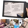 Hochste 3 PCS A4 Full Page Magnifier Sheet 3X Large
