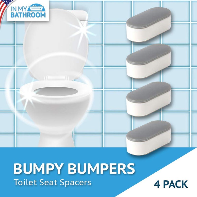 In My Bathroom | Bumpy Bumpers Toilet Seat Spacers (Sanitary