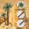 DecorDwell Pack of 20 Model Building Trees, Model Coconut Palm