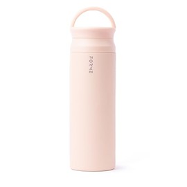FORME - Shaker, 1 Liter Stainless Steel Protein Shaker, Double Walled Vacuum Insulated, Cold and Hot Drinks, Silent & Leak Proof, Fits Most Cup Holders (Desert Beige)