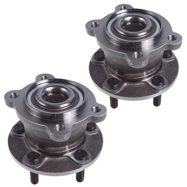 TUCAREST 512500 x2 (For AWD Models) Rear Wheel Bearing and Hub Assembly Compatible With 2013-2018 Fo-rd Escape, 2015-2019 Li-ncoln MKC [5 Lug, CV6Z-1104-H CV61-2C299-BNB HA590479 WE60592 725-3130]