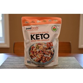 Inno Foods keto grain free granola InnoFoods Organic, Gluten Free, 600g