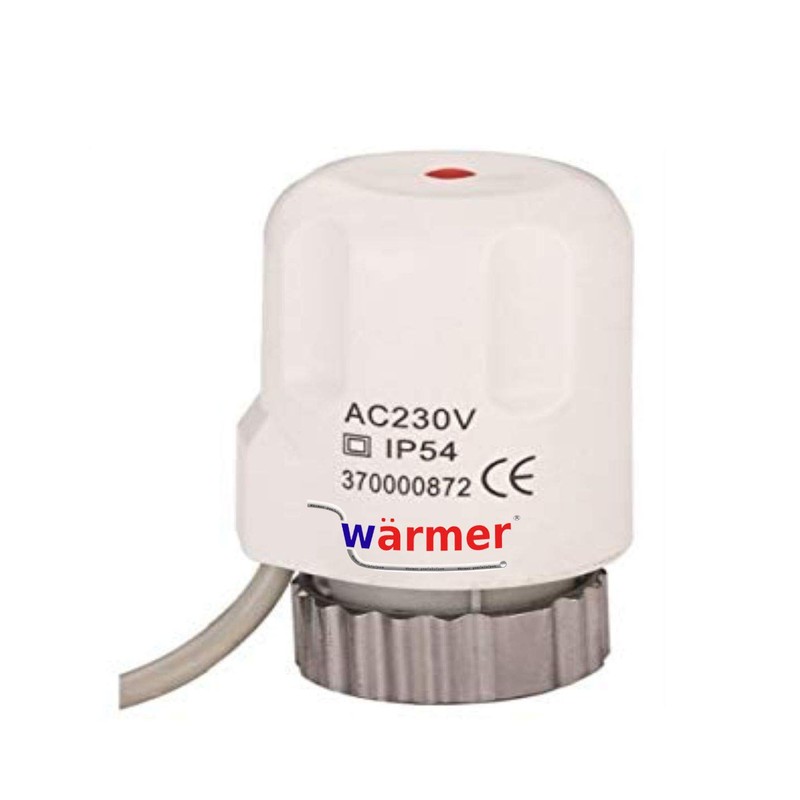 Wärmer System Thermal Actuator 230V for Underfloor Heating Manifold Normaly