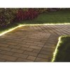 24 Foot Solar Powered PVC White Flexible Outdoor Rope Light