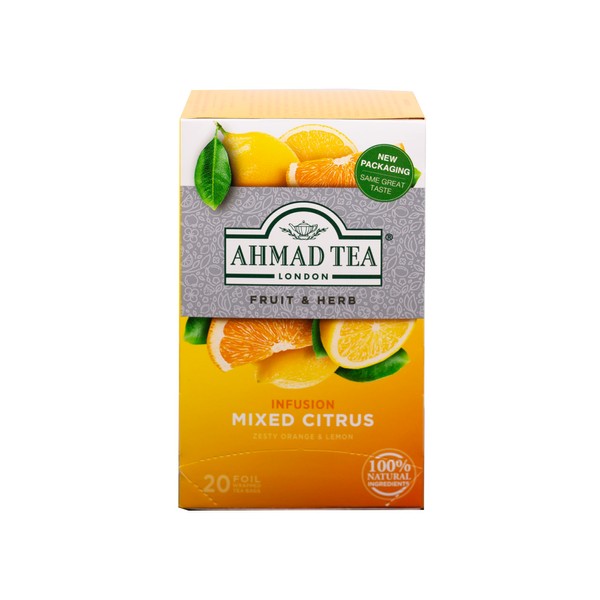 Ahmad Tea, Mixed Citrus, 20 Count (Pack of 6)