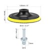 sourcing map 5 Inch Velcro Sanding Disc Sanding Polishing Pad