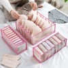 Closet Organizer Underwear Socks – Drawer Divider Storage Box, Foldable
