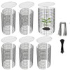 6 Pack Wire Plant Protector with Cover, 23.15" x 12.32"