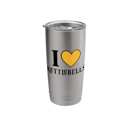 I Love Kettlebells Stainless Steel Insulated Tumbler