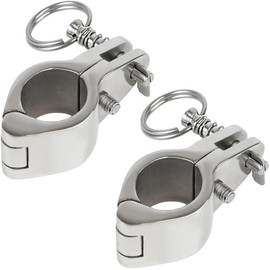 YANYUCB Bimini Top Jaw Slide Marine Stainless Steel 316 Heavy Duty Boat Bimini Canopy Fitting Hardware Tube Marine Boat, Yacht 2 Pack (1-1/4 in)