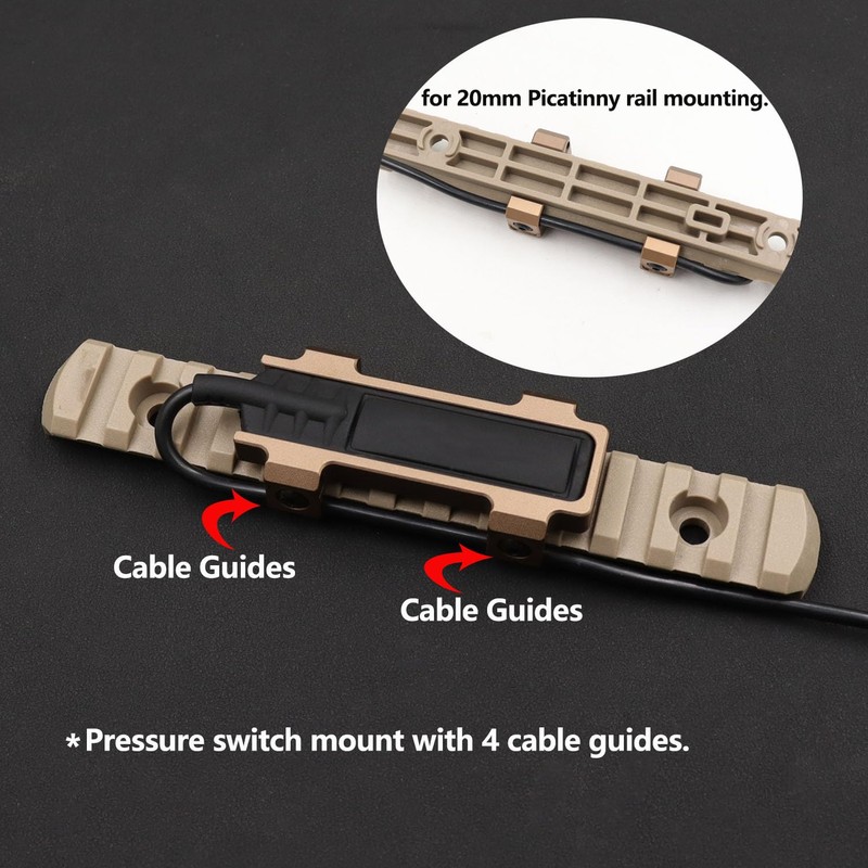 LThyzszb Tape Pressure Switch Mount ST07 Scout Switch Holder for