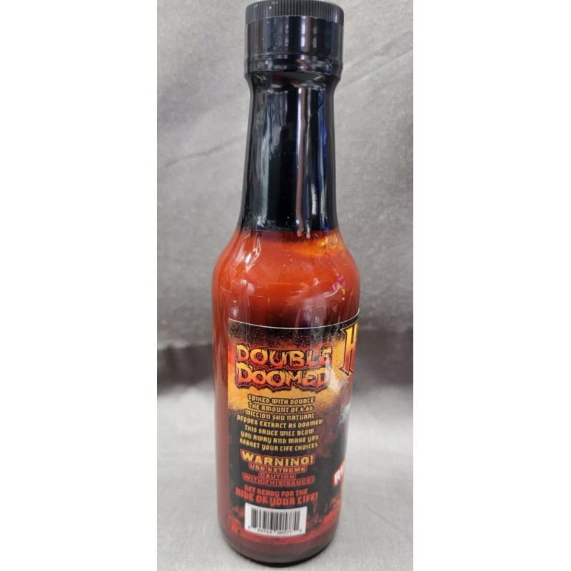 Hellfire hot sauce Double Doomed Rebooted Worlds Hottest Hot Sauce