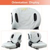 TICSEA Forklift Tractor Seat Cover, 600D Oxford Cloth Weatherproof Durable