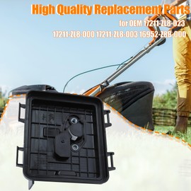 Mtanlo Air Filter with Cover for GC160 GCV160 GCV190 GCV135 GC135 HRB216 HRS216 HRR216 HRT216 HRR216 Air Filter Housing Cover 16952-Z8B-000 with Fuel Filter