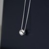 SUGARKITTEN LONDON Sterling Silver Shiny Polished 10mm Ball Bead Necklace