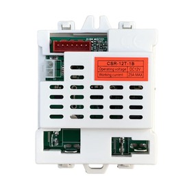 CSR-12T-1B 12V Children's Power Riding Car 2.4G Receiver Controller Control Box Accessories Children's Electric Riding Car Replacement Parts
