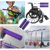 Non-Slip Bicycle Handlebar Grips with Tassel Streamers for Girls, Boys