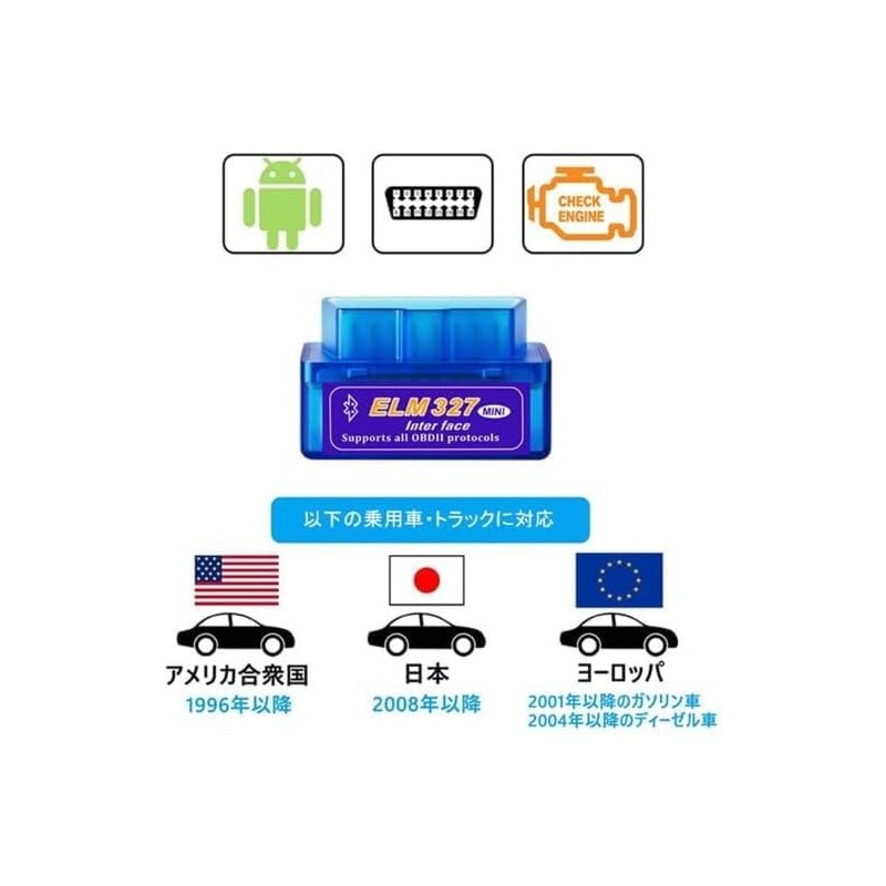 ELM327 OBD2 Diagnostic V2.1 Diagnostic Device Scan Tool for Cars,