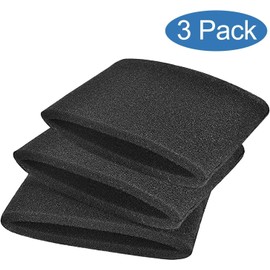 Replacement 90585 Shop Vac Filter Foam, 3 Pack 90585 Foam Sleeve VF2001 Foam Replacements Filters for Wet Dry Vacuum Cleaner, Fit for Shop-Vac, Fit for Vacmaster & Genie Shop Vacuum Cleaner