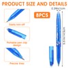 Hpmjz 8pcs Heat Erasable Pens for Fabric, Fabric Marking Pens