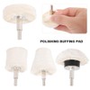 4pcs Polishing Buffing Pad Buffing Wheel Drill Kit Mop Cone