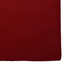MDSTYLE 100% Cotton Solid Color Bandana for Men & Women 22" x 22" Handkerchief Headband Scarf (Burgundy 1pc)