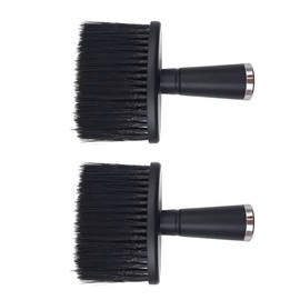 LALAFINA 2pcs Neck Duster Brush for Hair Cutting Ergonomic Barber Hair Removal Tool for Professional Salons and Home Use for Neck and Shoulders