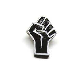 Black Lives Matter Pin | BLM Black Power Resist Fist Political Gift